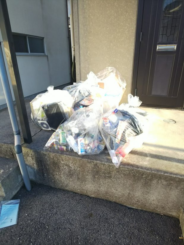 【尾道市】お引っ越しに伴う不用品の回収☆翌日の対応でお急ぎのお客様にお喜びいただけました!