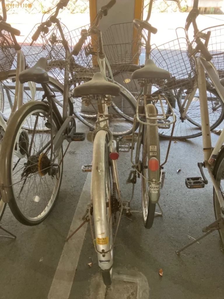 【府中市目崎町】自転車、アイロンの回収・処分ご依頼　お客様の声