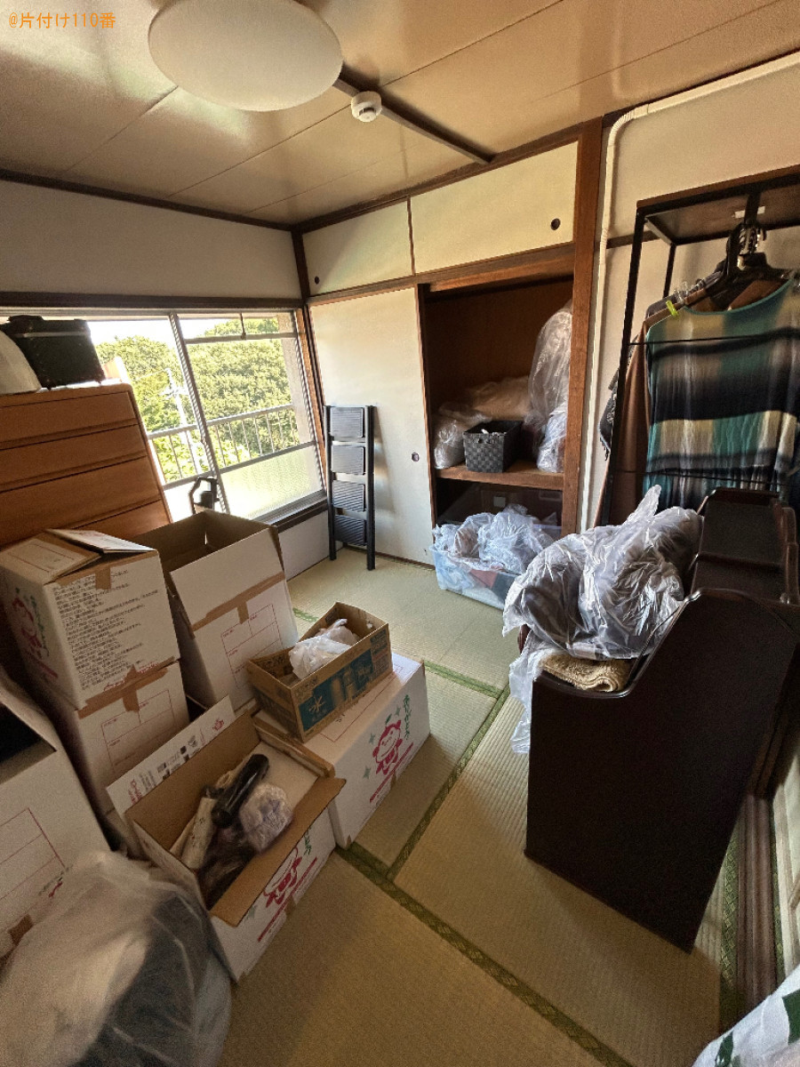 【尾道市美ノ郷町】片付け作業とごみの回収・処分ご依頼　お客様の声