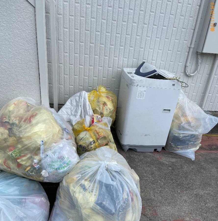 洗濯機、一般ごみ等の回収・処分ご依頼 お客様の声