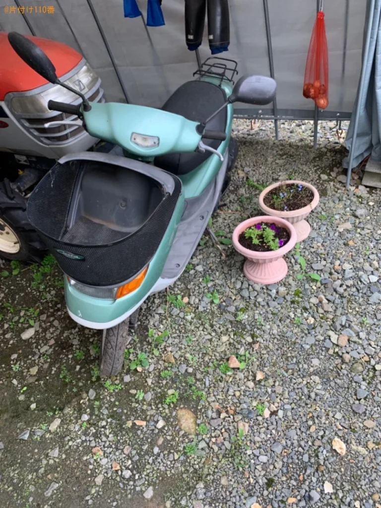 原付の回収・処分ご依頼　お客様の声