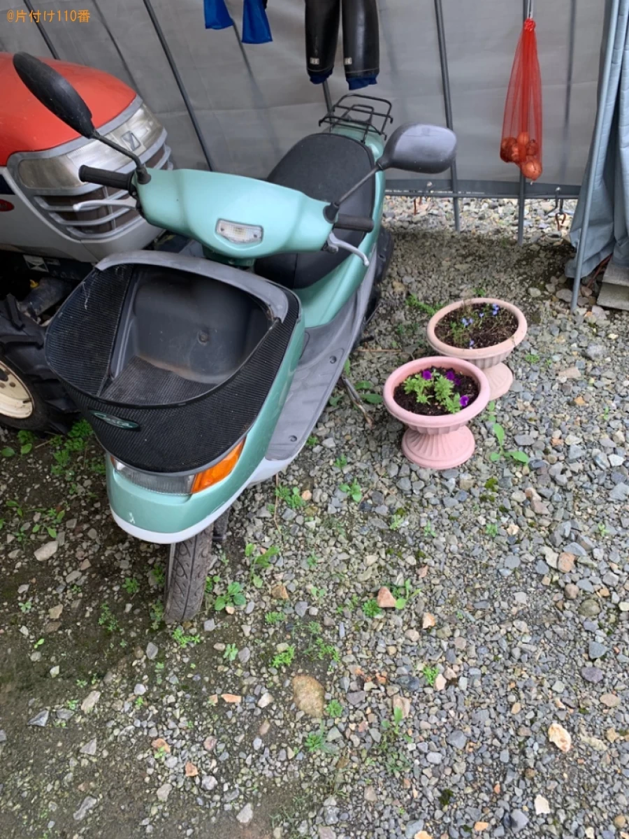 原付の回収・処分ご依頼　お客様の声