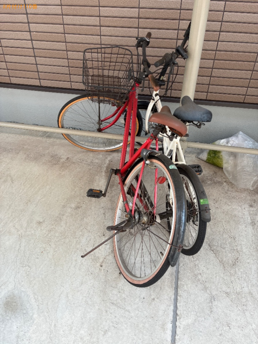 【福山市神辺町】自転車の回収・処分ご依頼　お客様の声