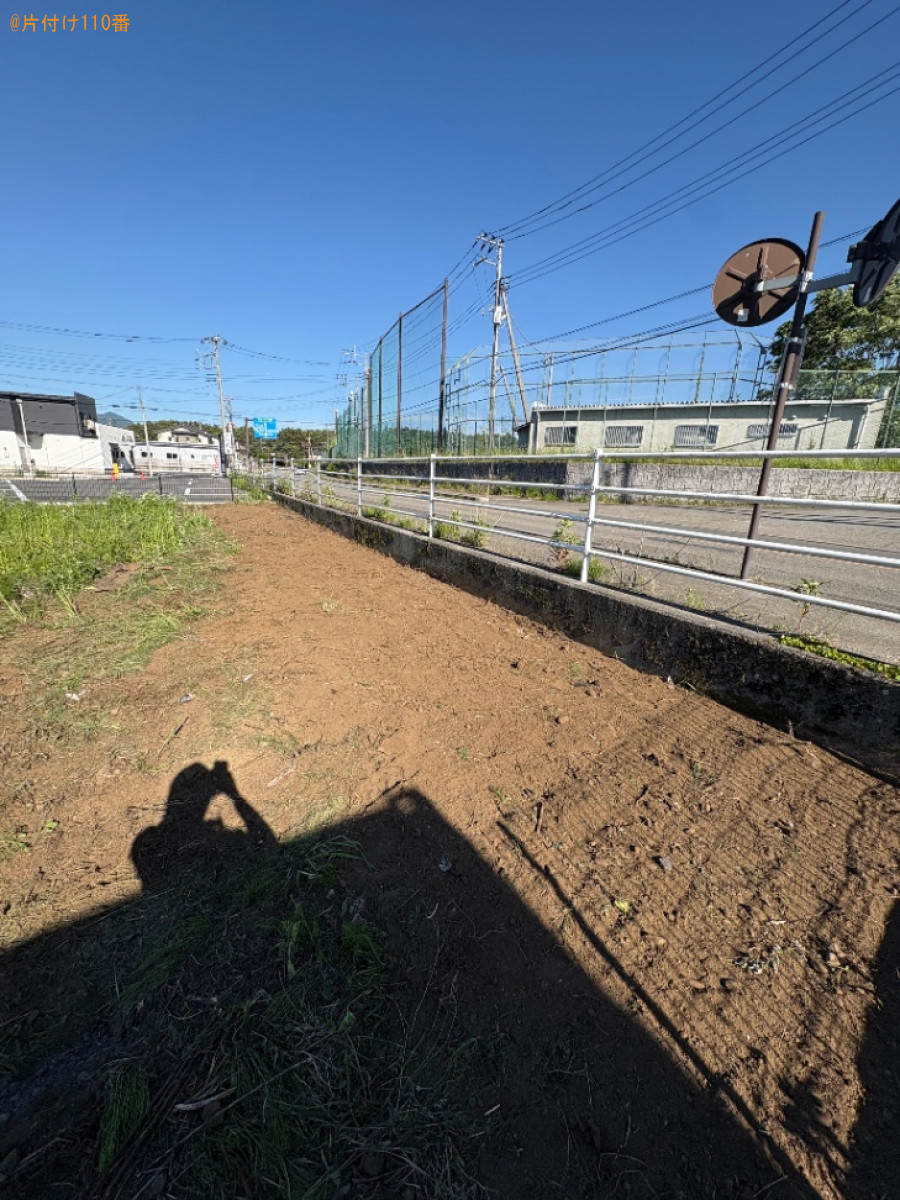 庭石の回収・処分ご依頼　お客様の声
